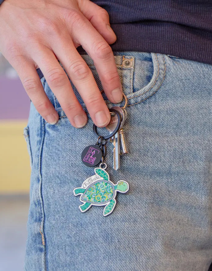 Schlüsselanhänger "Entspannen & Loslassen"