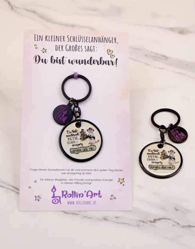 Schlüsselanhänger "Kompliment"