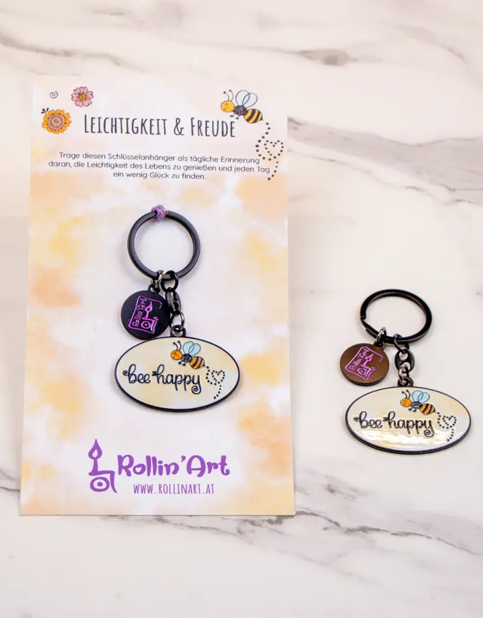 Schlüsselanhänger "Leichtigkeit & Freude"