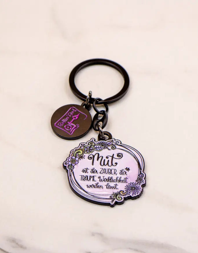 Schlüsselanhänger "Mut & Vertrauen in dich selbst"
