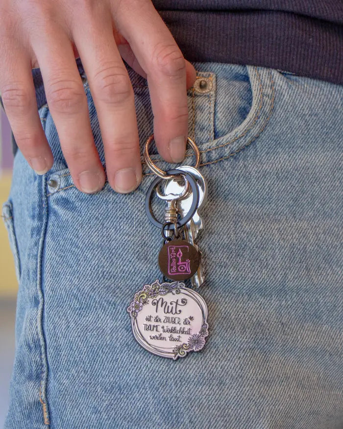 Schlüsselanhänger "Mut & Vertrauen in dich selbst"