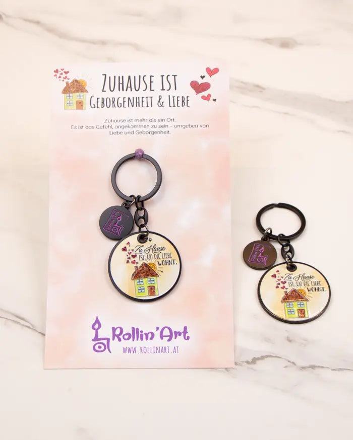 Schlüsselanhänger "Zuhause"