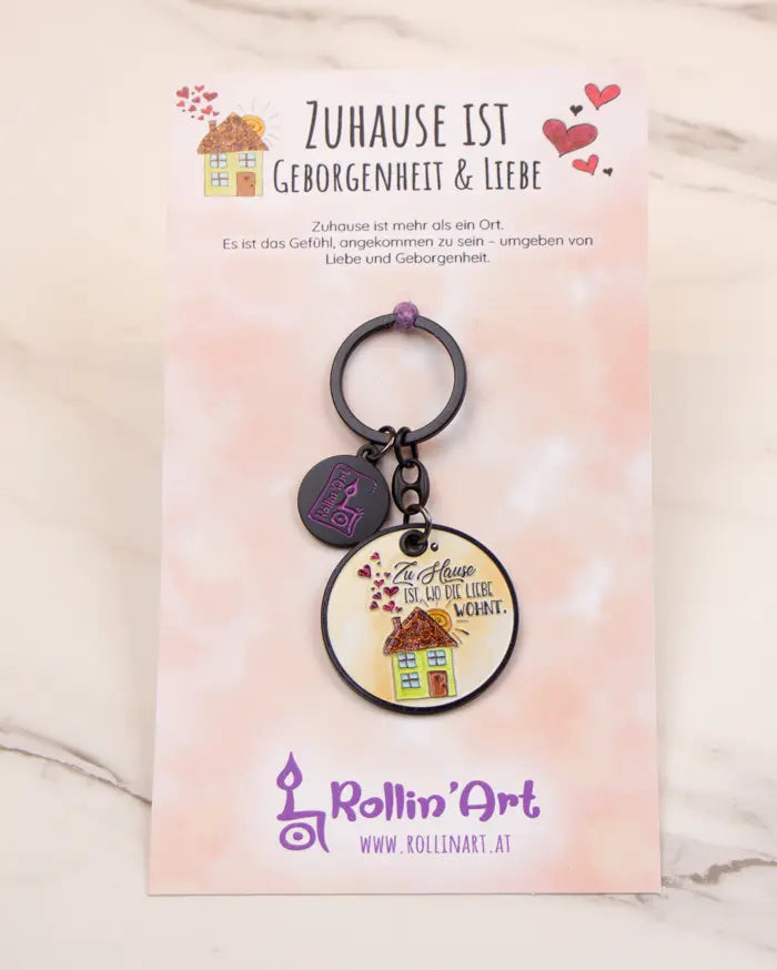 Schlüsselanhänger "Zuhause"
