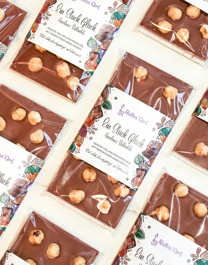 Schokolade "Ein Stück Glück"