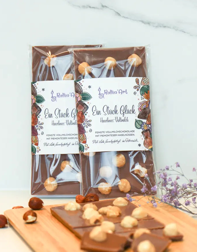 Schokolade "Ein Stück Glück"