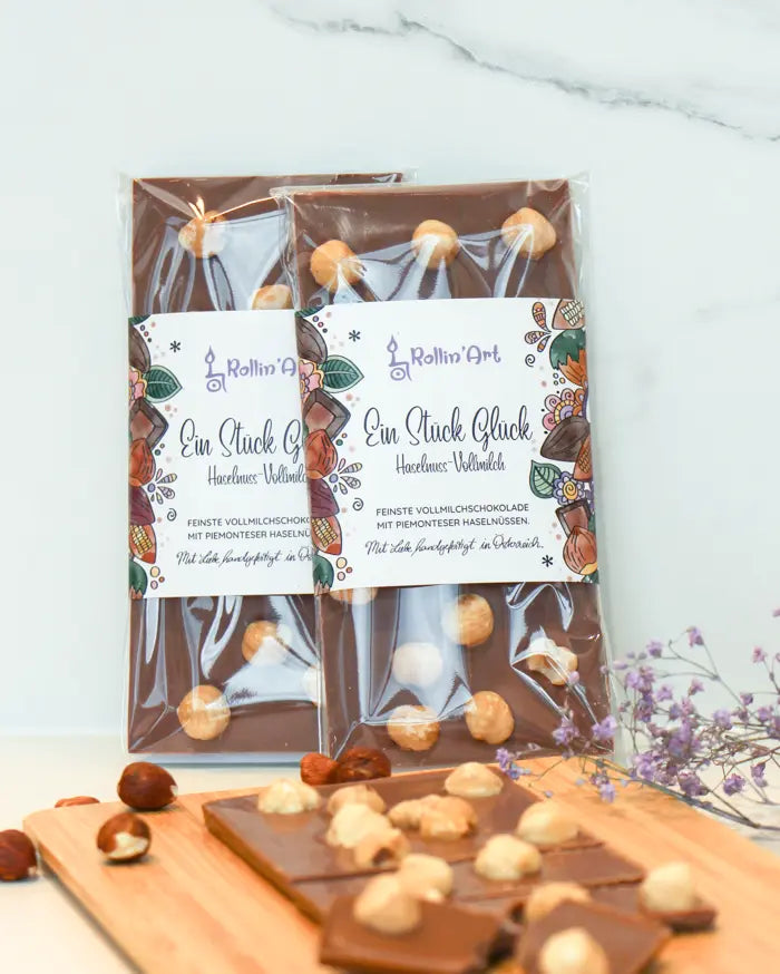 Schokolade "Ein Stück Glück"