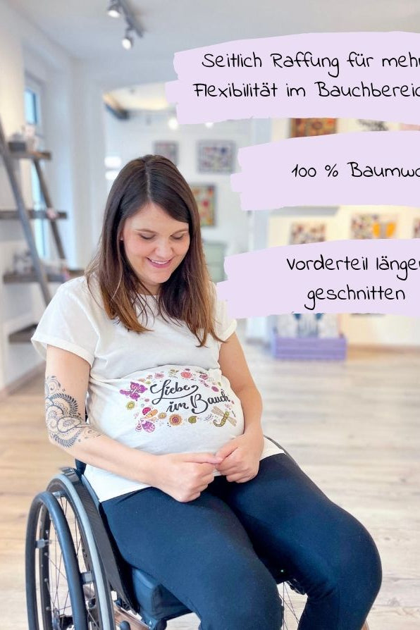 Schwangerschafts T-Shirt "Liebe im Bauch"
