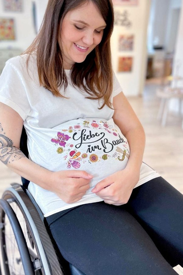 Schwangerschafts T-Shirt "Liebe im Bauch"