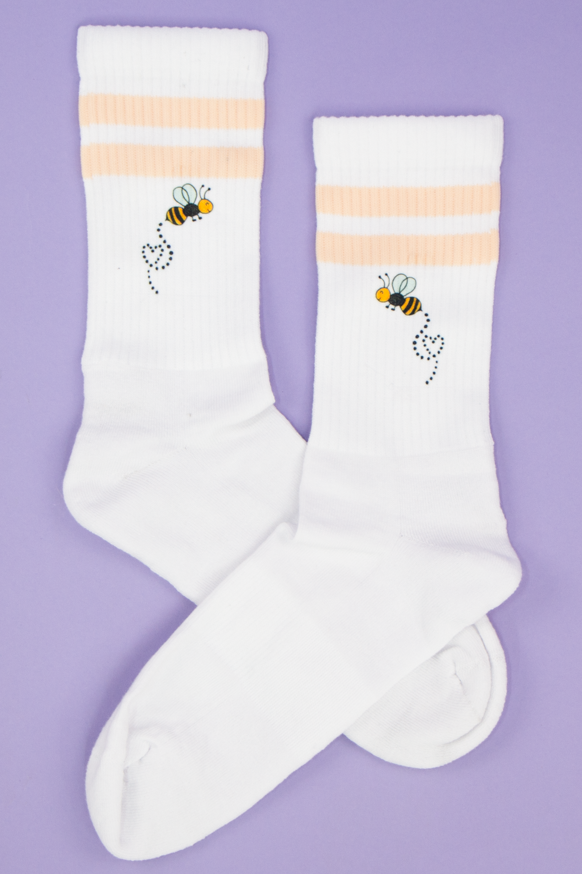 Socken "Biene"