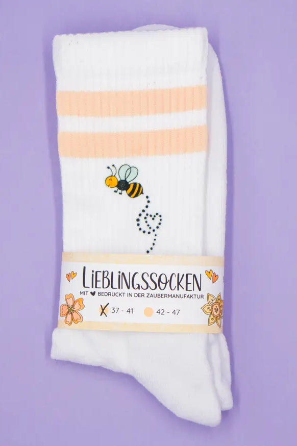 Socken "Biene"