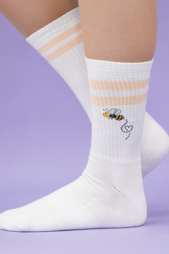Socken "Biene"