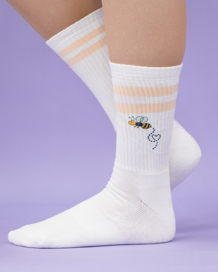 Socken "Biene"