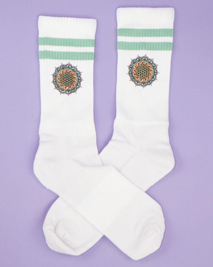 Socken "Blume des Lebens"