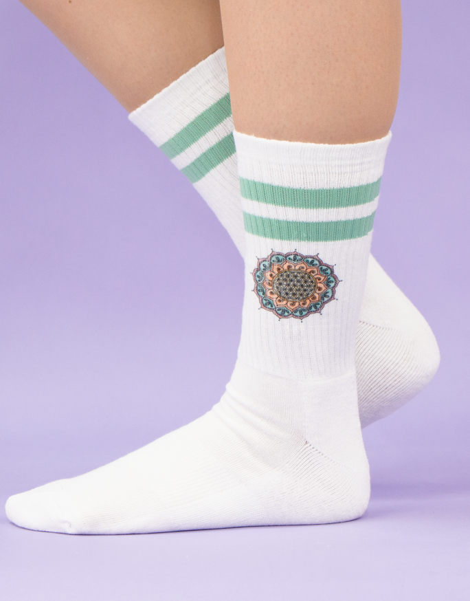 Socken "Blume des Lebens"