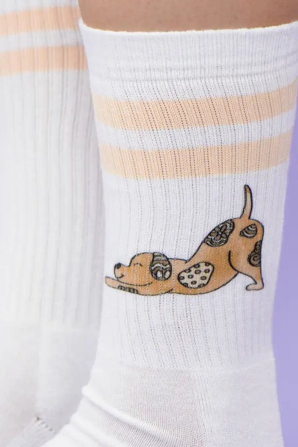 Socken "Glückshund"