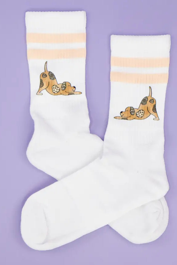 Socken "Glückshund"