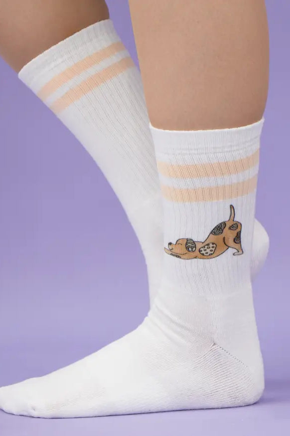 Socken "Glückshund"