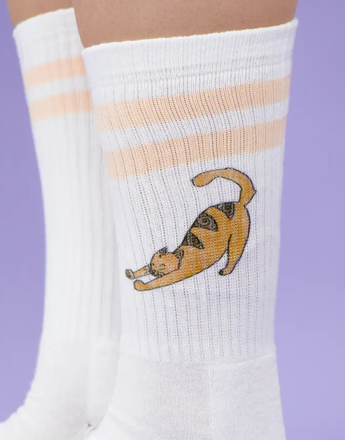 Socken "Glückskatze"