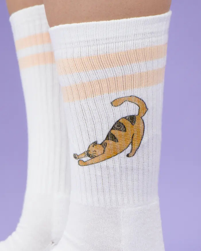 Socken "Glückskatze"