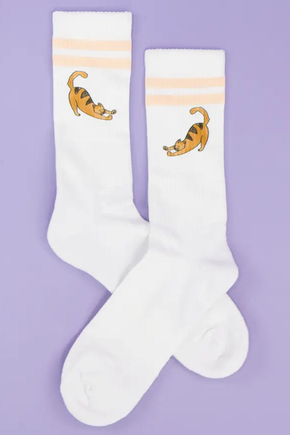 Socken "Glückskatze"