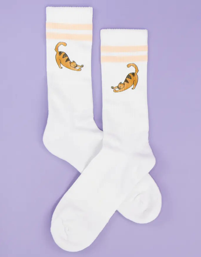 Socken "Glückskatze"