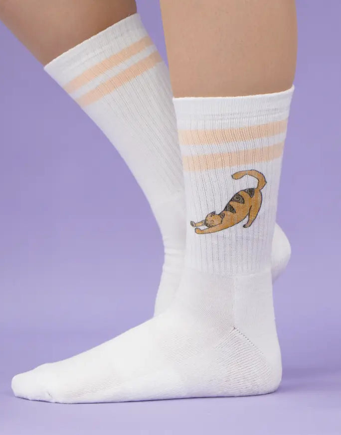 Socken "Glückskatze"