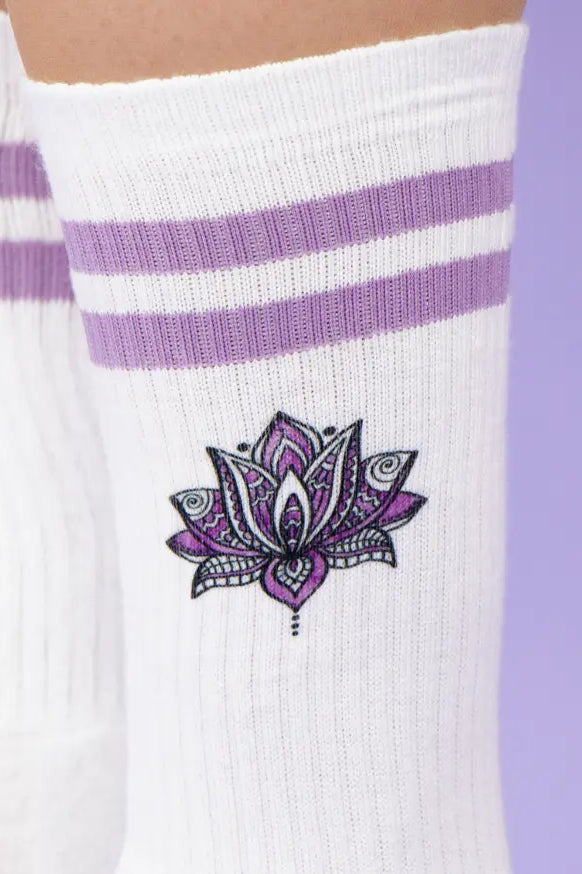 Socken "Lotusblüte"