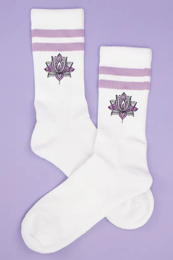 Socken "Lotusblüte"