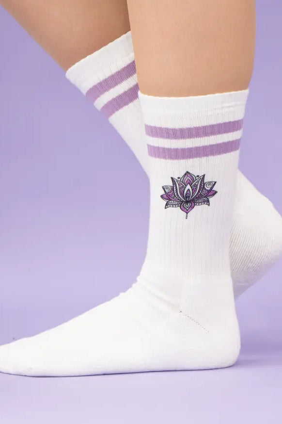 Socken "Lotusblüte"