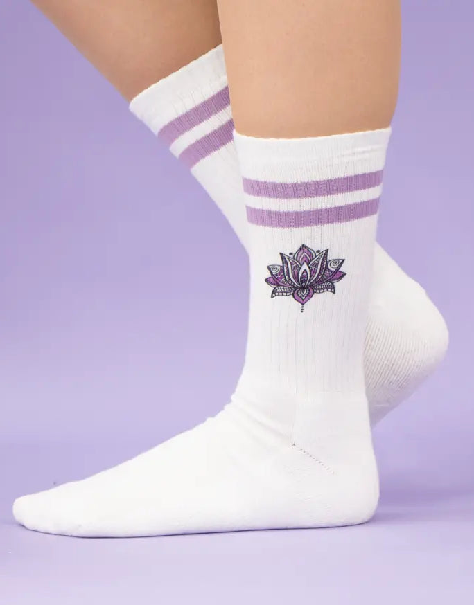 Socken "Lotusblüte"