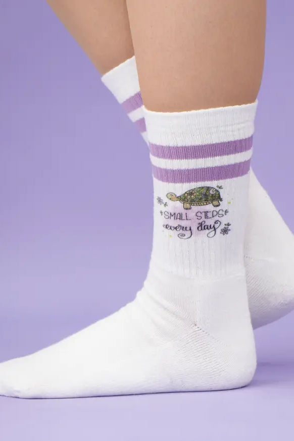 Socken "Small steps"