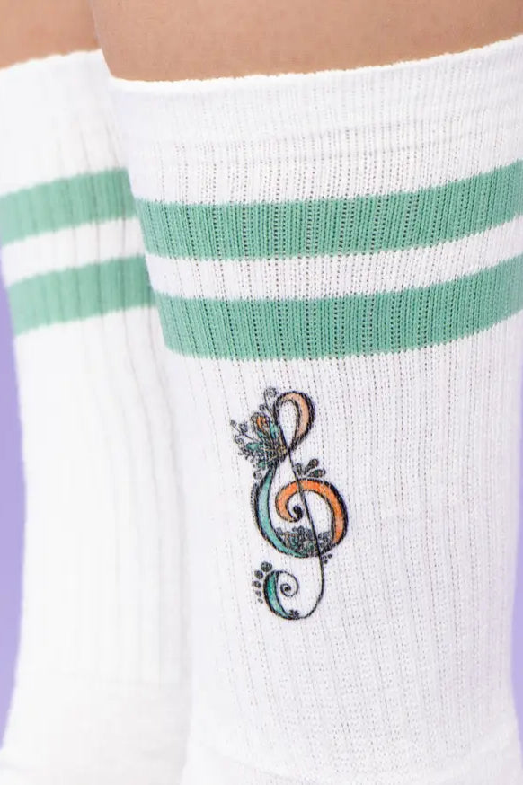 Socken "Violinschlüssel"