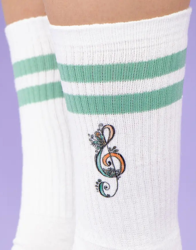 Socken "Violinschlüssel"