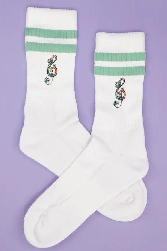 Socken "Violinschlüssel"