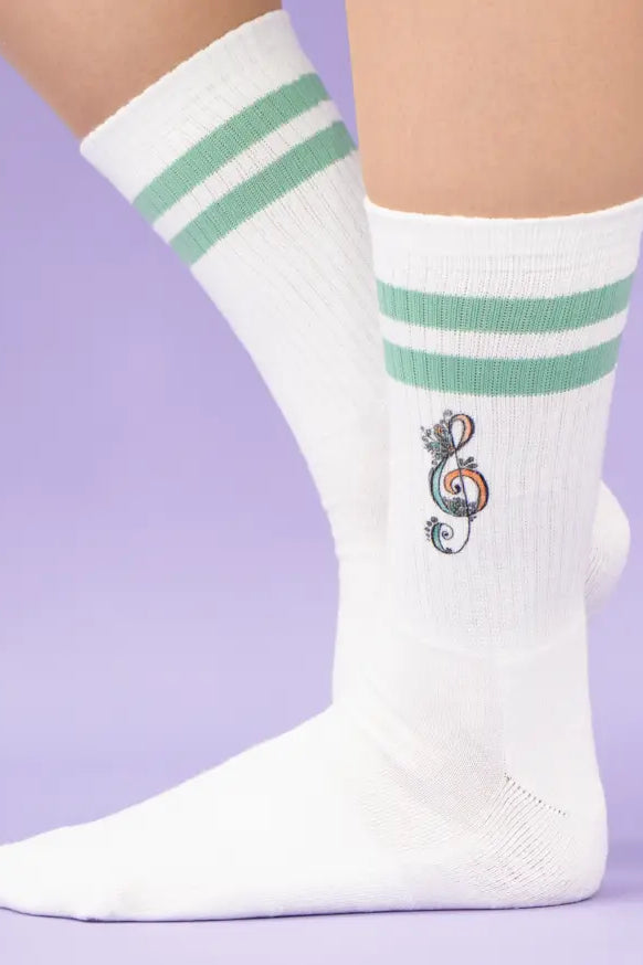 Socken "Violinschlüssel"