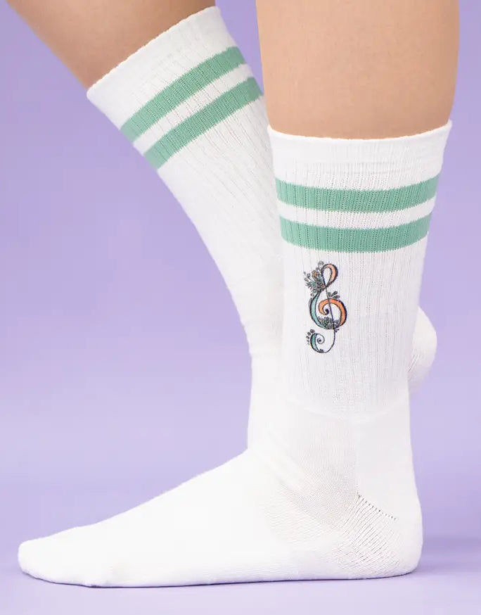 Socken "Violinschlüssel"