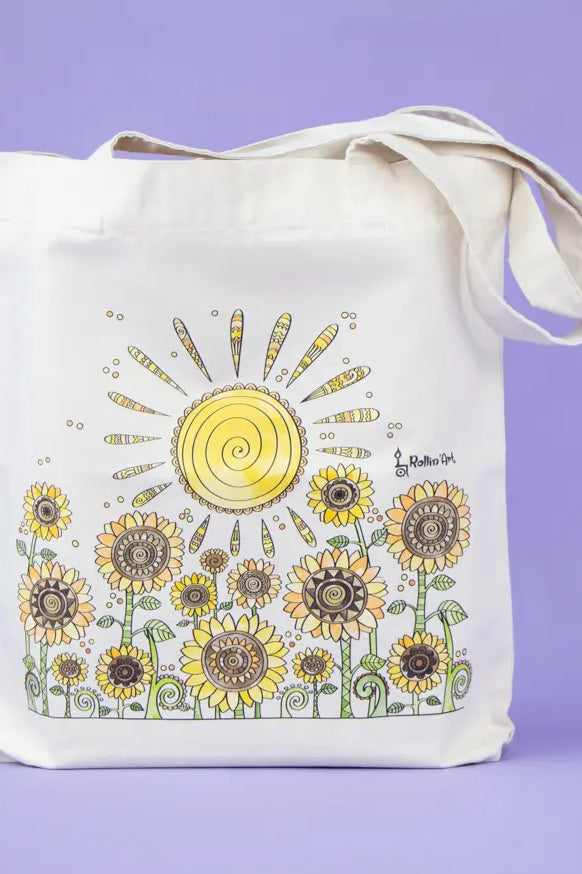 Tasche "Sonnenblumenfeld"