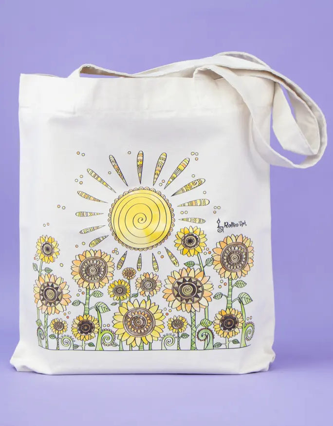 Tasche "Sonnenblumenfeld"