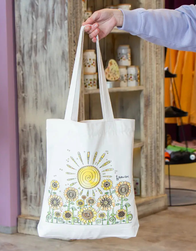 Tasche "Sonnenblumenfeld"