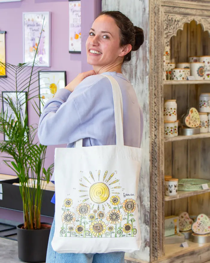 Tasche "Sonnenblumenfeld"