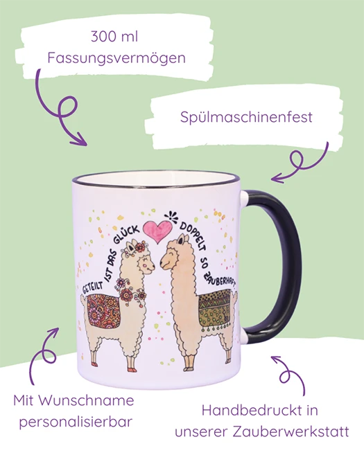 Tasse "Alpakaliebe"
