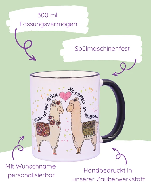 Tasse "Alpakaliebe"