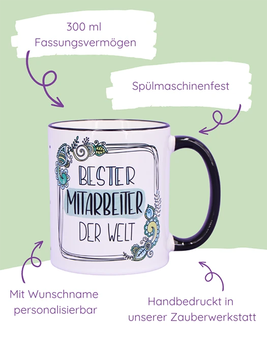 Tasse "Bester Mitarbeiter"