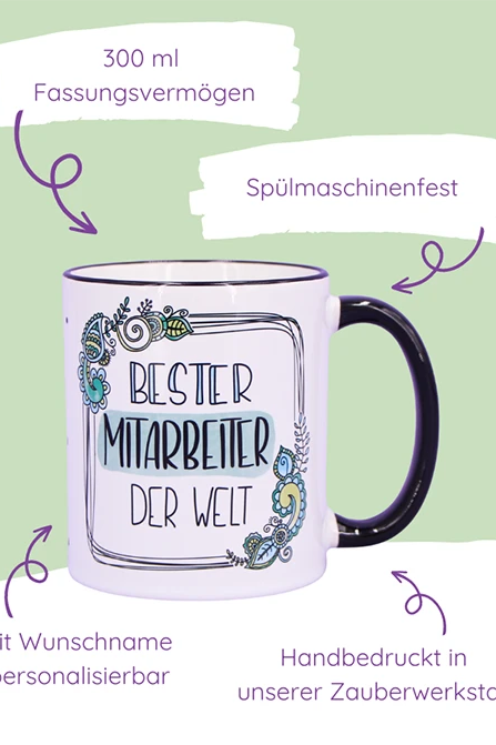 Tasse "Bester Mitarbeiter"