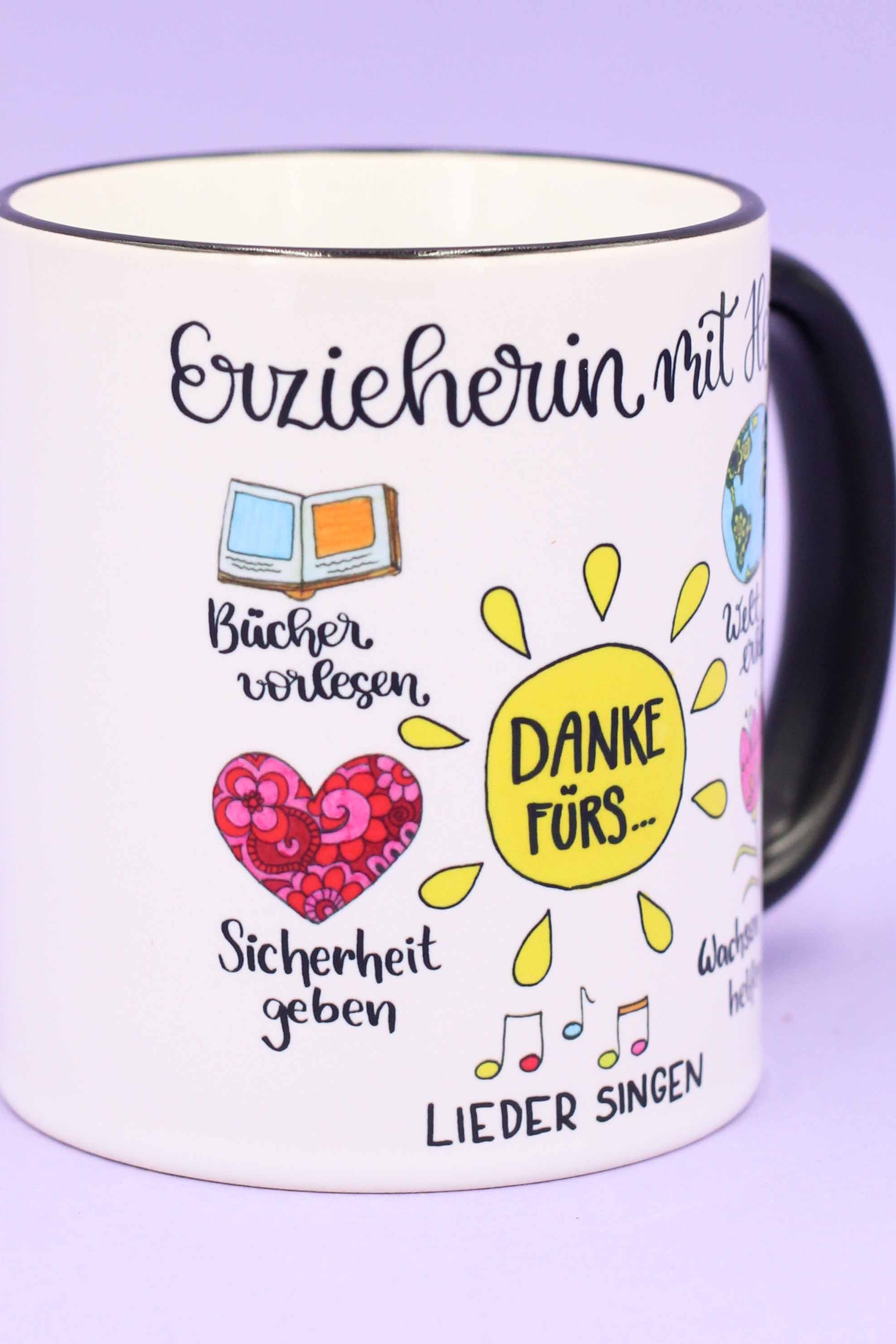 Tasse "Danke Erzieherin"
