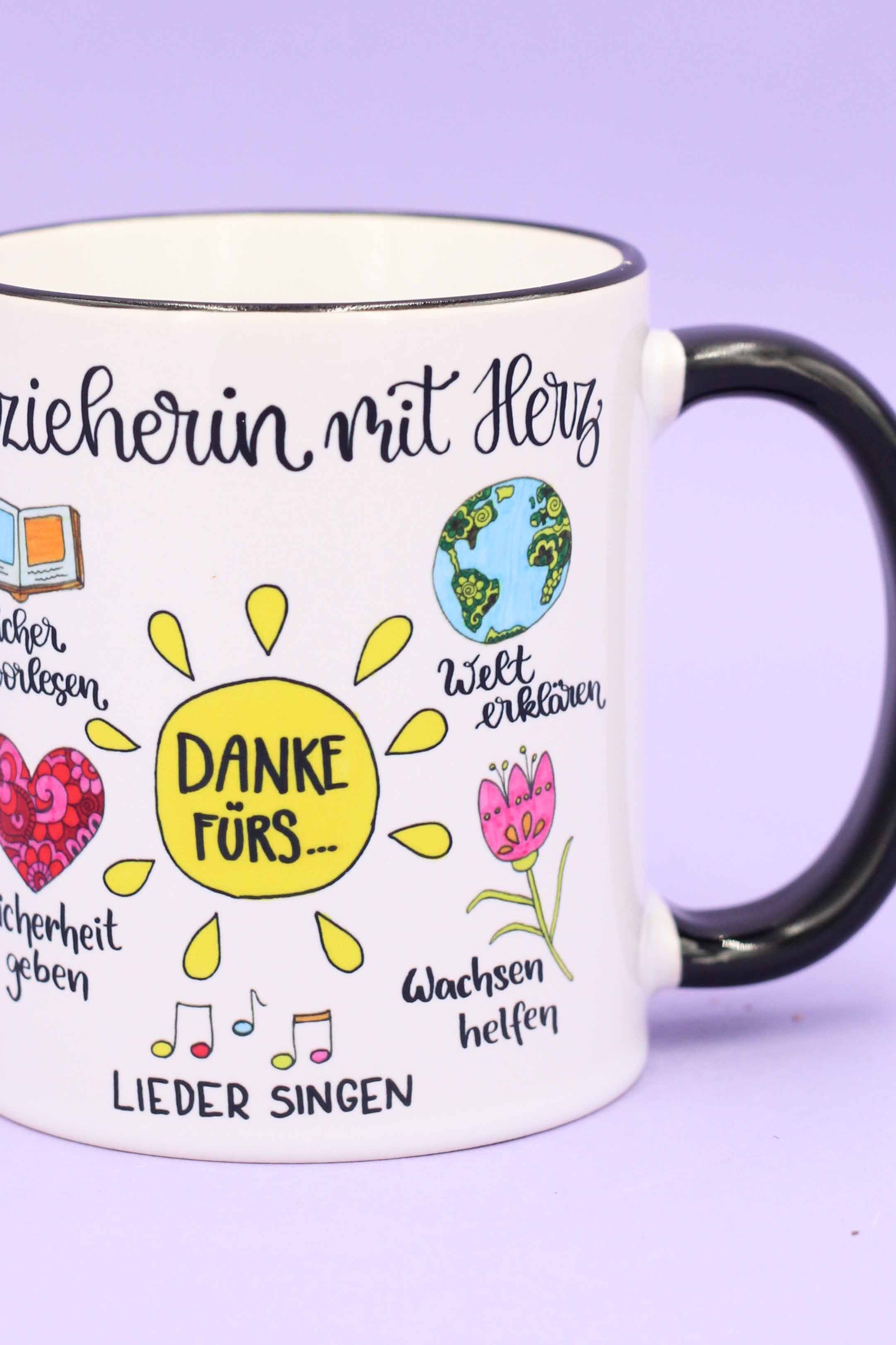 Tasse "Danke Erzieherin"