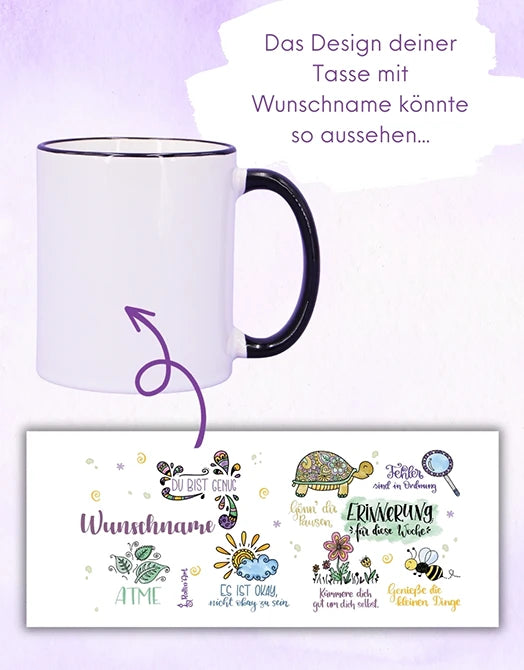 Tasse "Erinnerung für diese Woche"