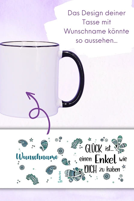 Tasse "Glück ist... Enkel"