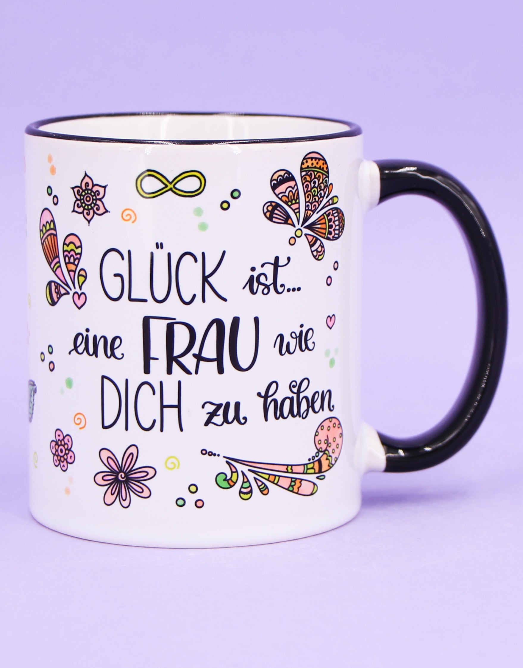 Tasse "Glück ist... Frau"