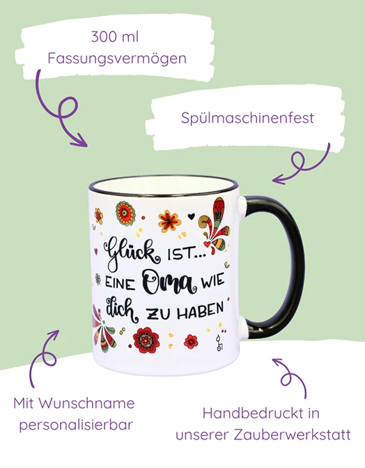 Tasse "Glück ist... Oma"